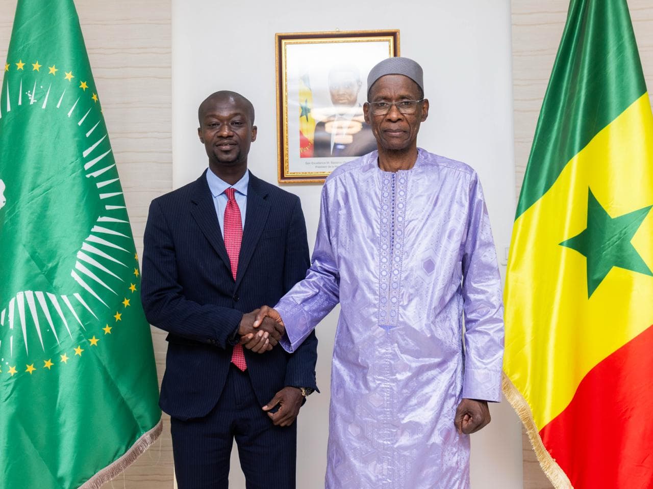 Visite SAHEL CAPITAL FINANCE — Ministre Cheikh Niang